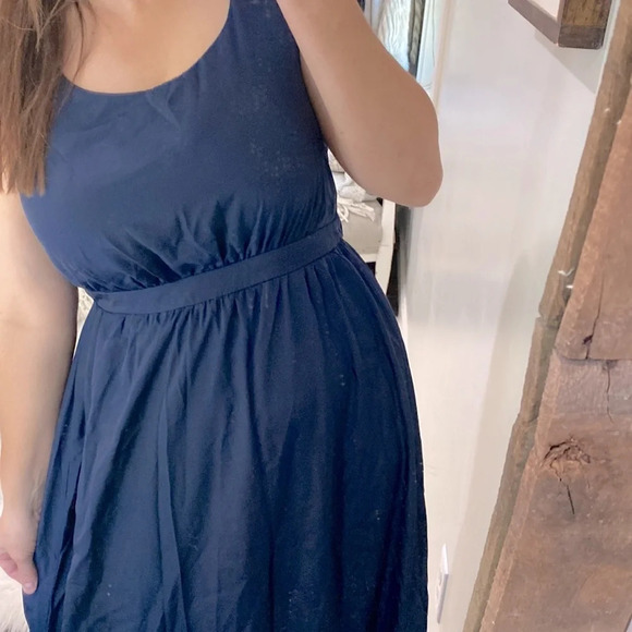 AS u wish navy blue maxi dress size XLarge - Picture 6 of 11